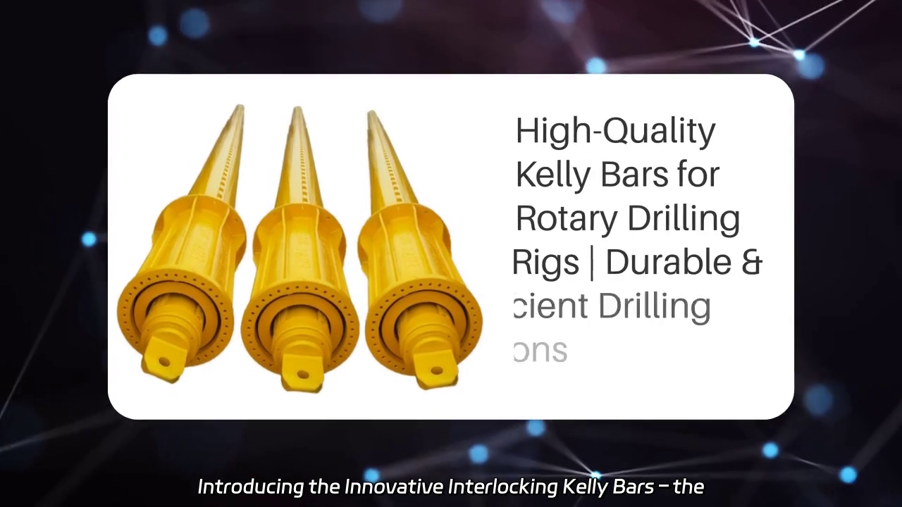 Innovative Interlocking Kelly Bars for Enhanced Rotary Drilling Performance