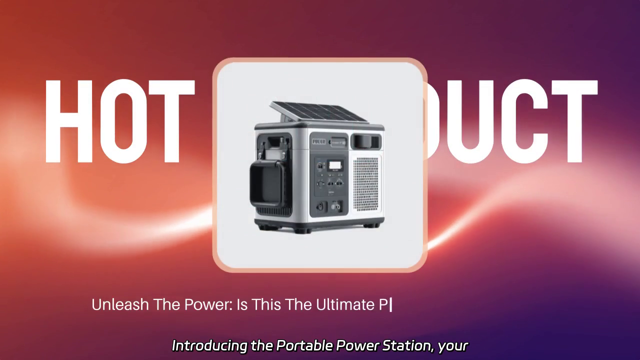 Unleash Ultimate Power Anywhere: Portable Power Station for All Your Needs