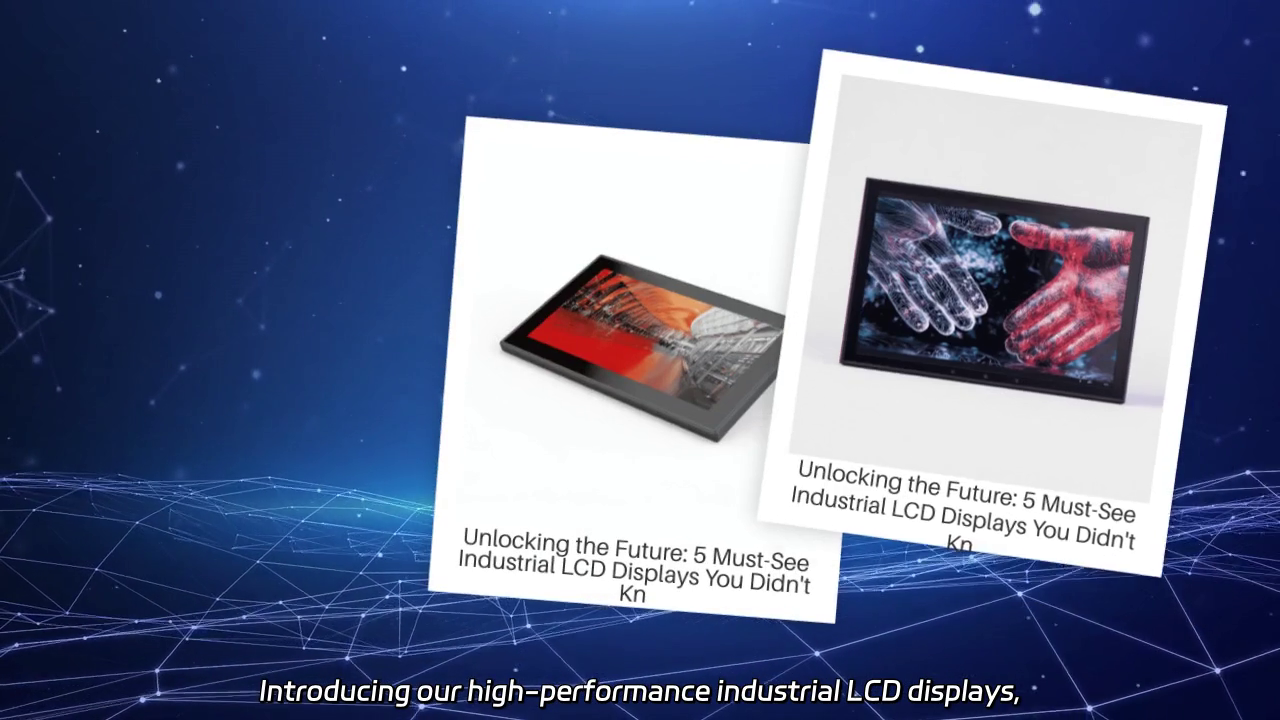 High-Performance Industrial LCD Displays: Reliability in Harsh Environments