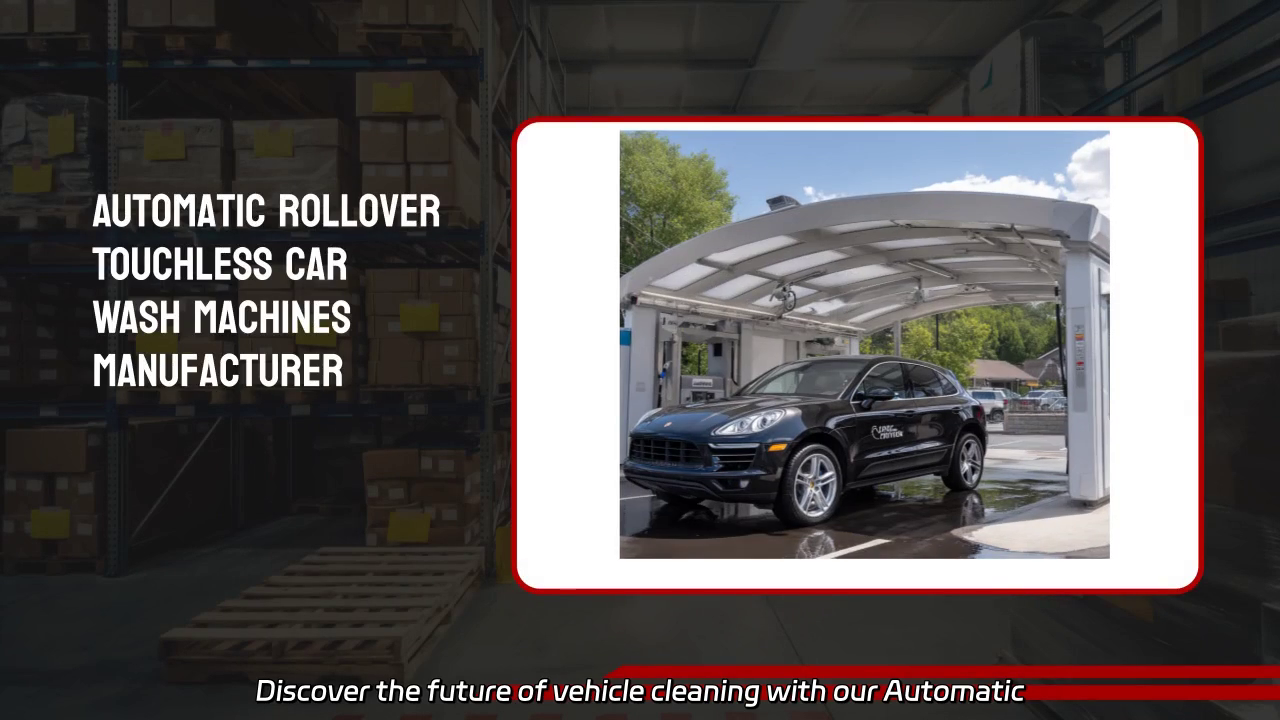 Efficient Touchless Car Wash Machines: The Future of Vehicle Cleaning