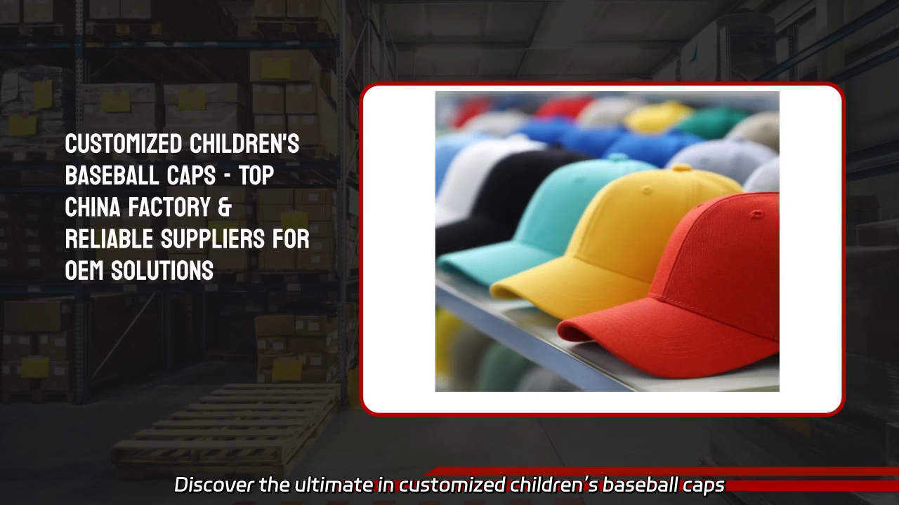 Custom Children's Baseball Caps - Quality & Style from a Trusted Manufacturer
