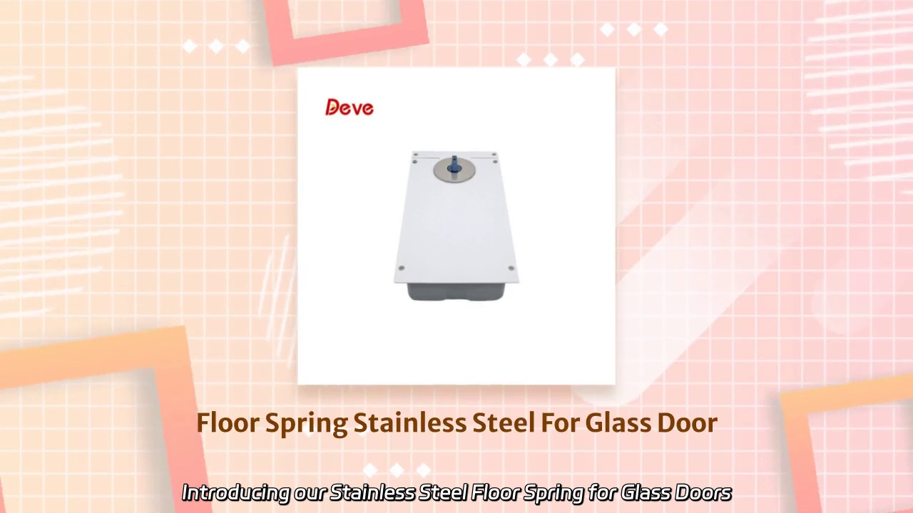 Stainless Steel Floor Spring for Glass Doors