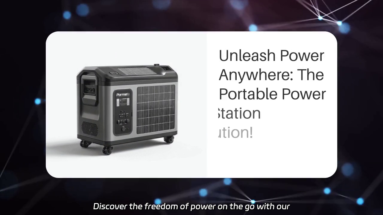 Unleash Power Anywhere: Your Ultimate Portable Power Solution!