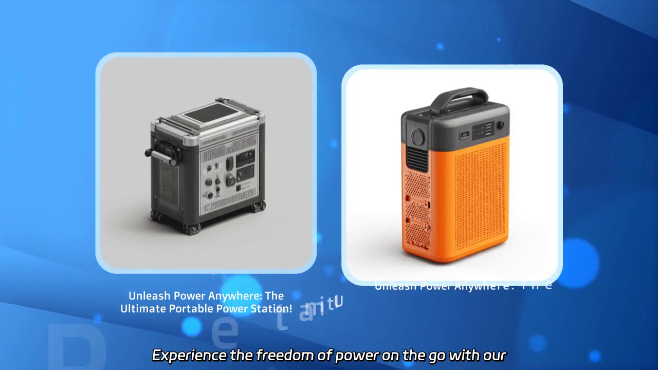 Portable Power Station: Power Anywhere