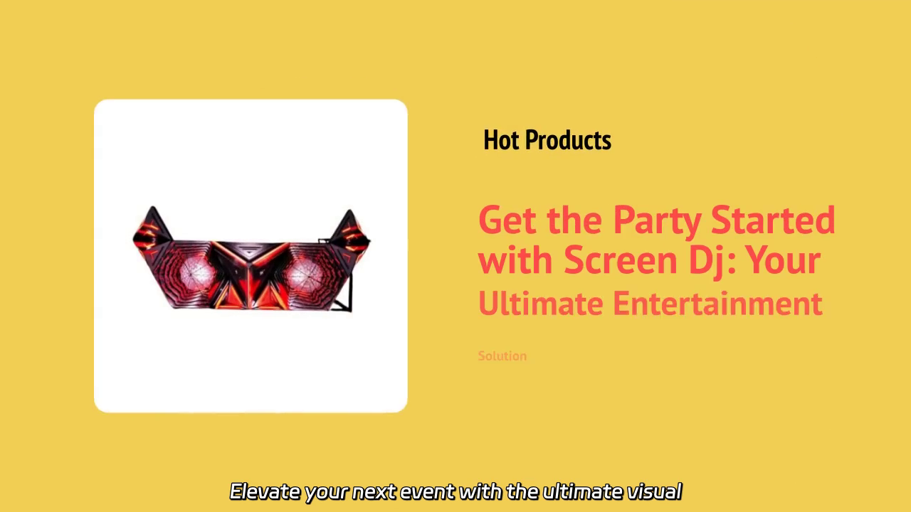 Elevate Your Event with Screen DJ