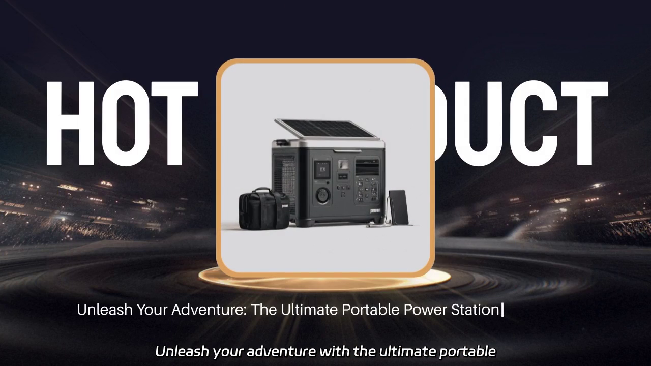 Unleash Your Adventure with the Ultimate Portable Power Station: Power Anywhere