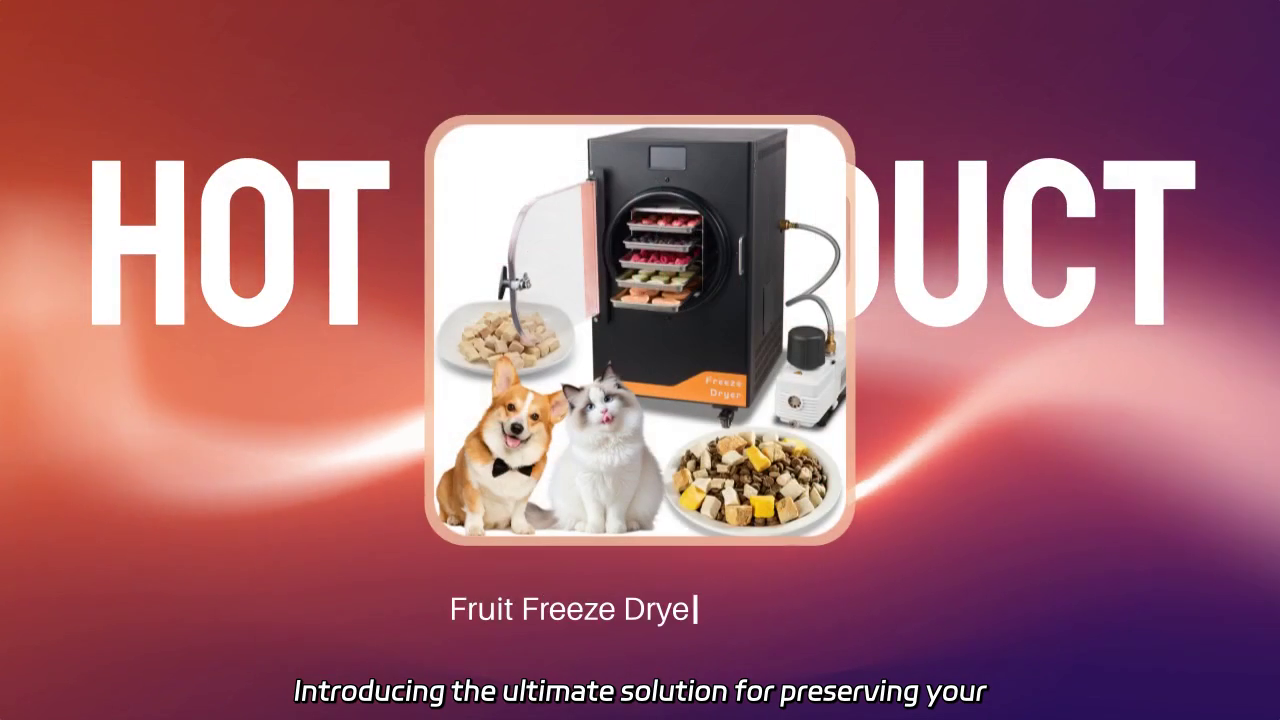 Compact and Easy-to-Use Fruit Freeze Dryer Machine Video