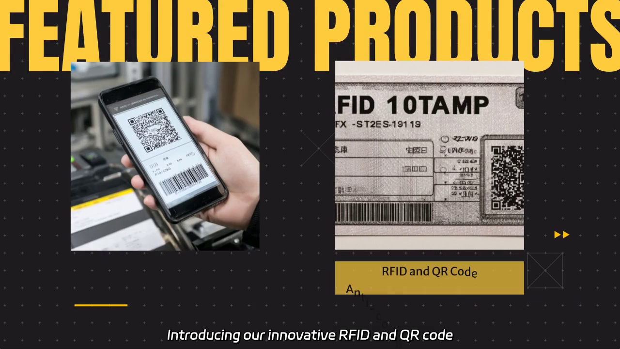 RFID and QR Code Anti-Counterfeiting Tax Stamp