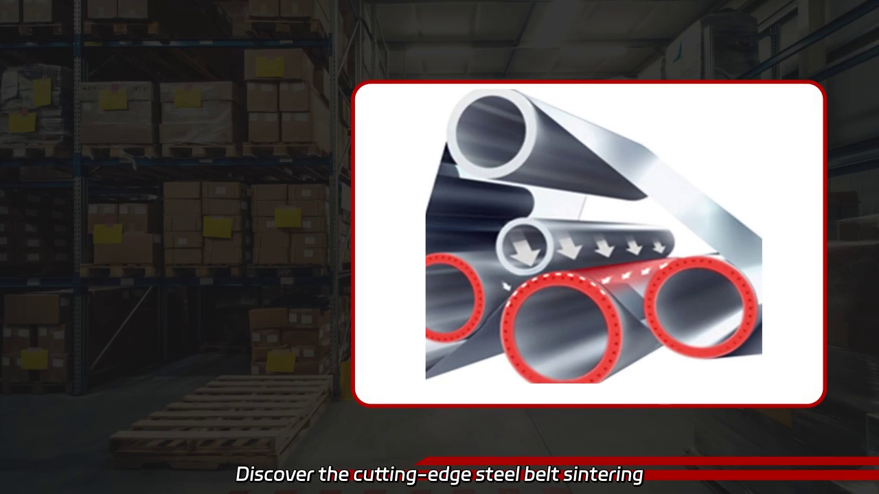 Innovative Steel Belt Sintering Process: Transforming Fine Concentrate into High-Quality Pellets