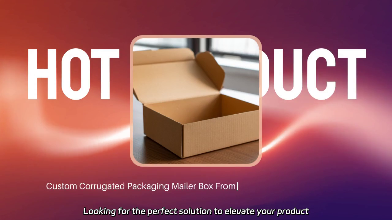 Custom Corrugated Mailer Box - High-Quality Packaging Solutions