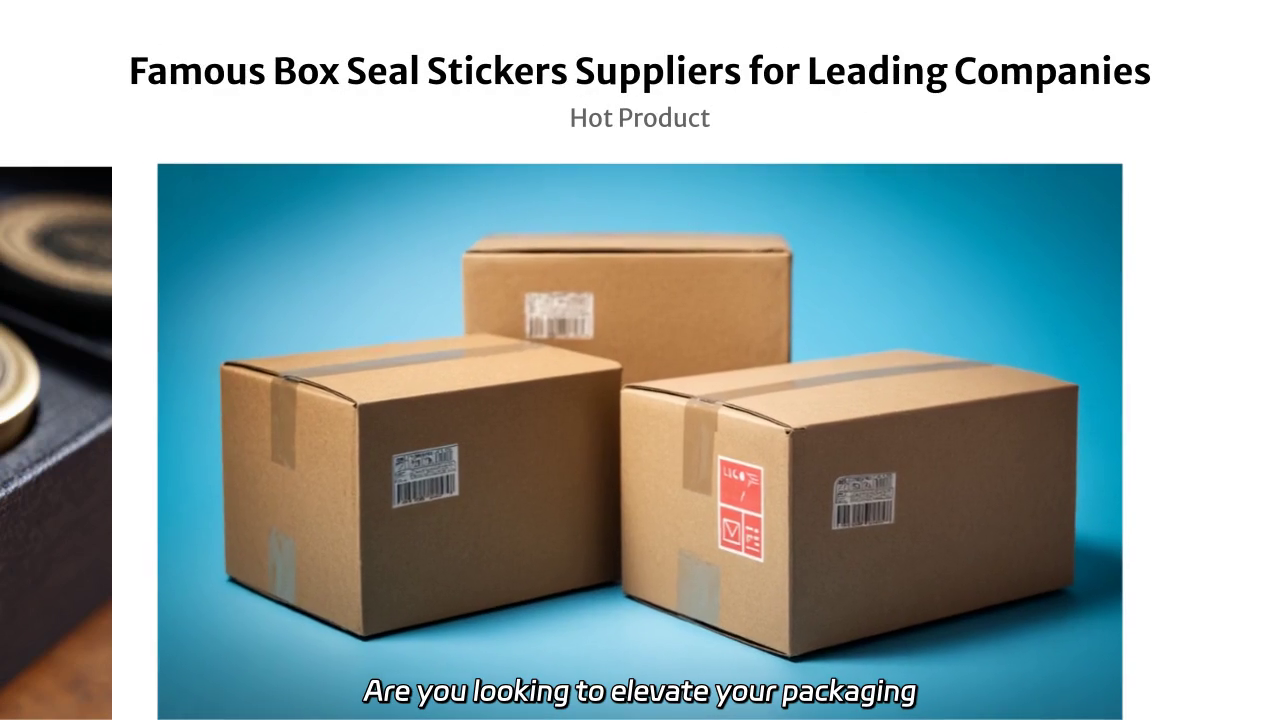 Top Suppliers for Premium Box Seal Stickers