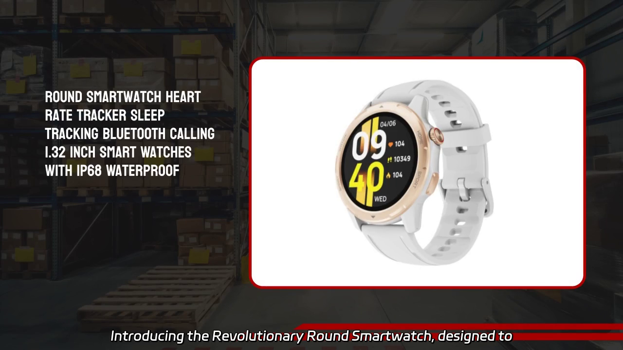 Revolutionary Round Smartwatch