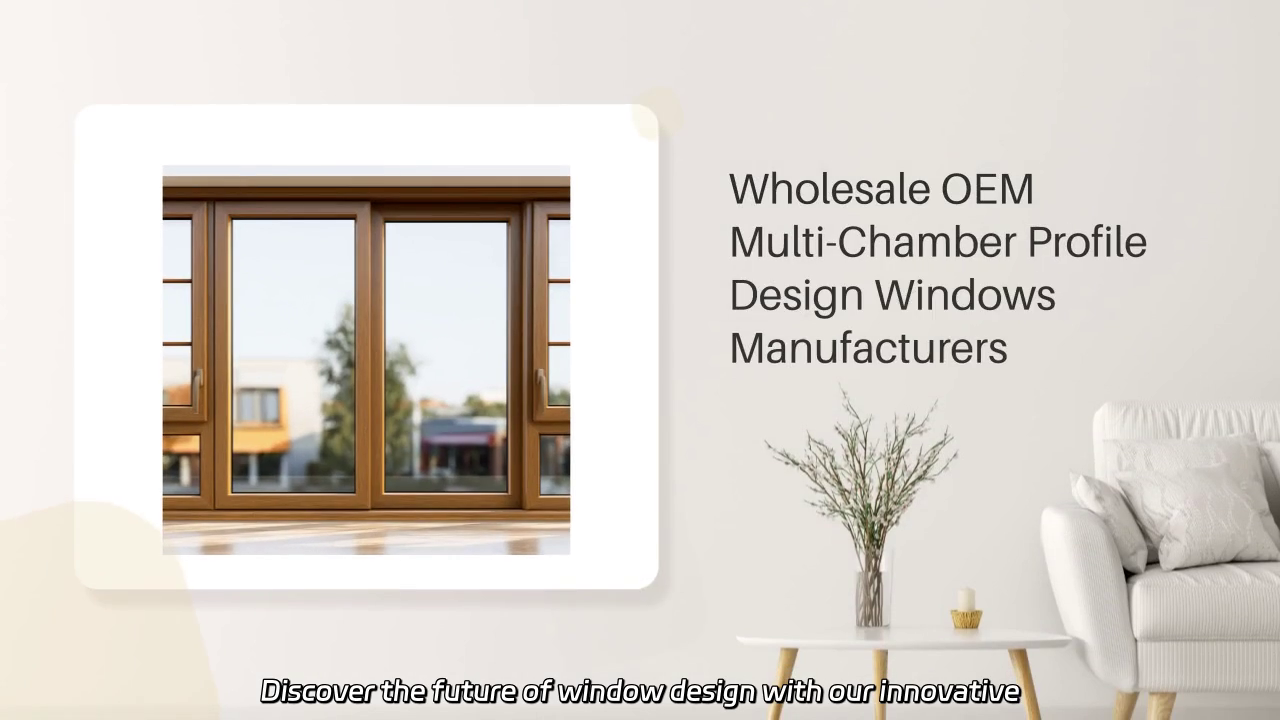 Innovative Wholesale OEM Multi-Chamber Profile Design Windows for Modern Spaces