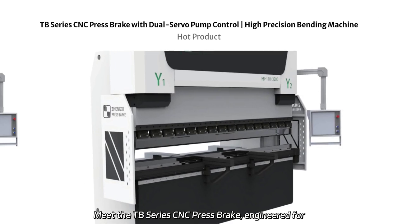 TB Series CNC Press Brake with Dual-Servo Pump Control for High-Precision Large-Tonnage Metal Forming