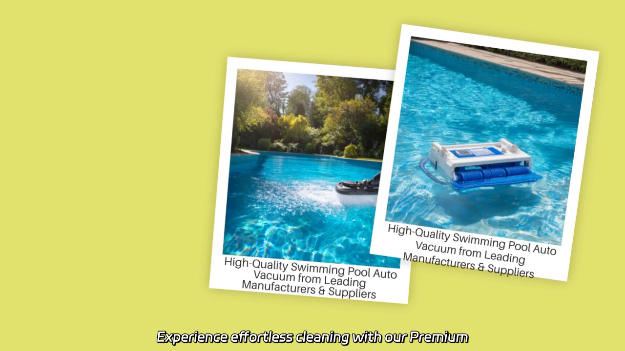 Premium Automatic Pool Vacuum for Effortless Cleaning