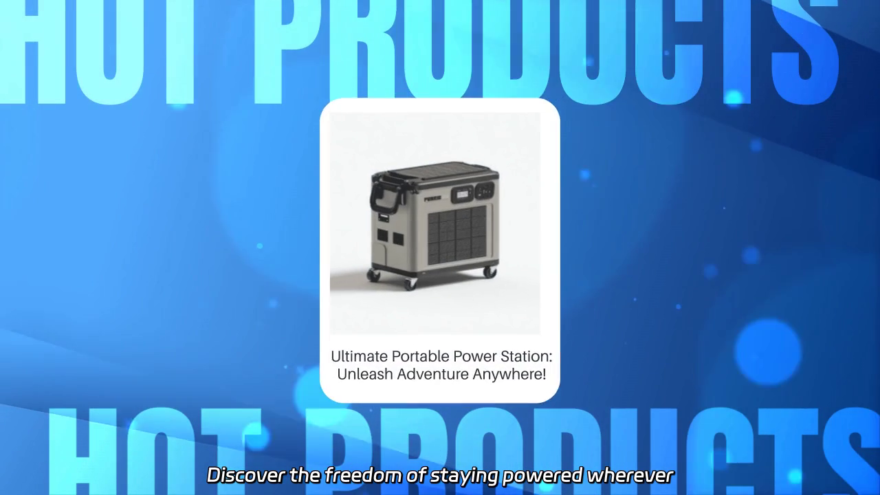 Ultimate Portable Power Station: Power Your Adventures Anywhere!