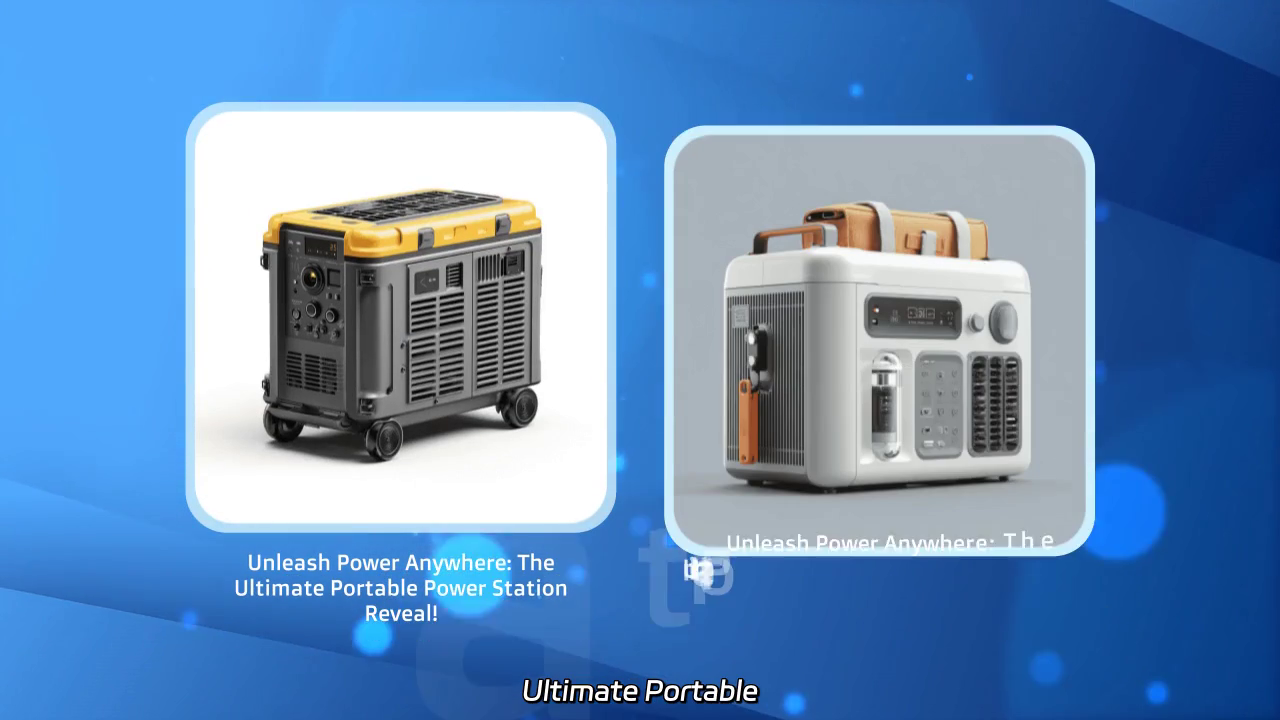 Unleash Power Anywhere: Discover the Ultimate Portable Power Station!