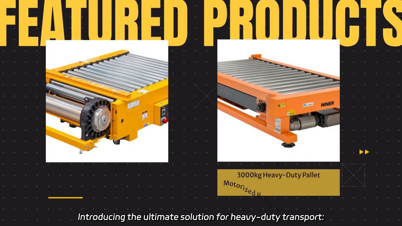 3000kg Heavy-Duty Motorized Roller