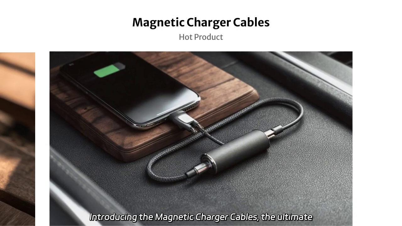 Magnetic Charger Cables: Convenient Charging Solution for Your Devices