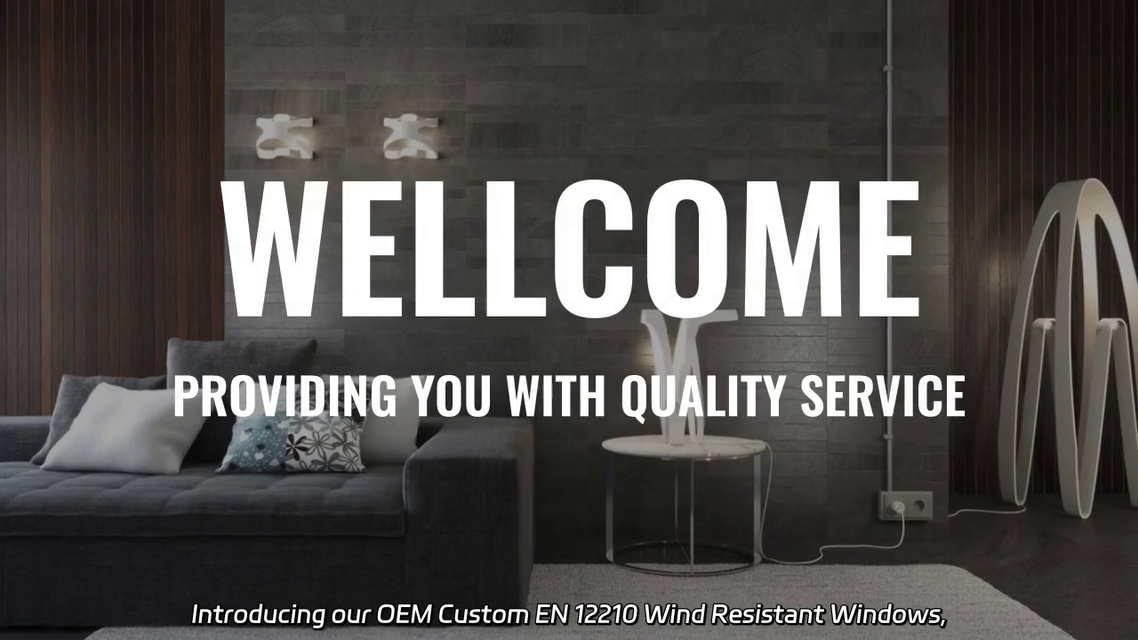 OEM Custom EN 12210 Wind Resistant Windows