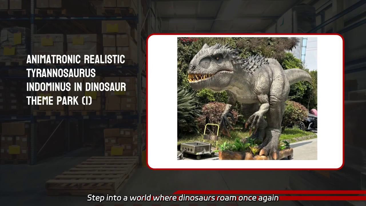 Immersive Animatronic T-Rex Experience