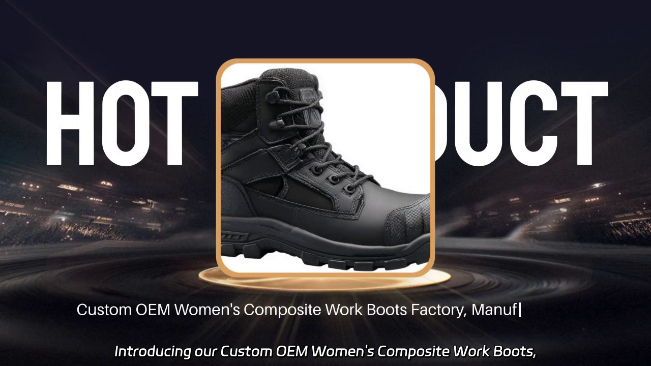 Custom OEM Women's Composite Work Boots: Durable