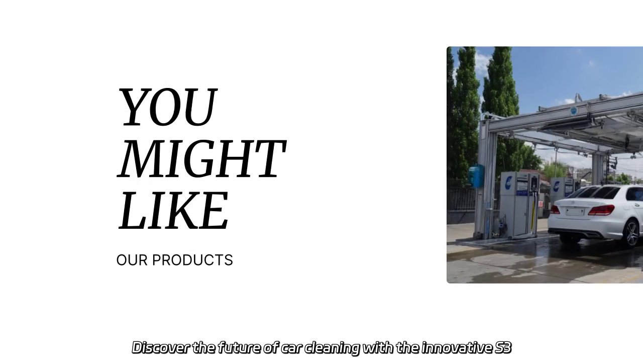 Revolutionize Car Cleaning with the Automatic S3 Gantry Car Wash Machine