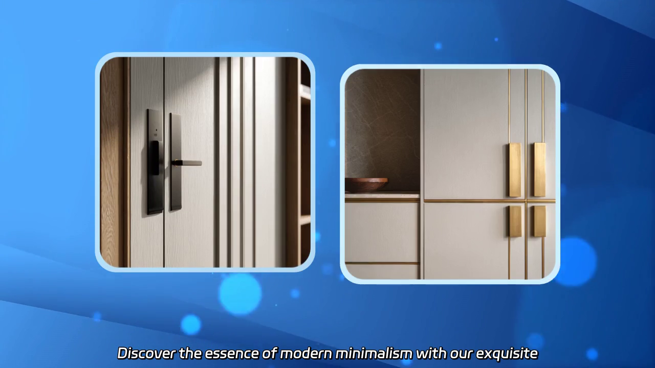 SCHUTTER - Embracing Modern Minimalism in Door Design