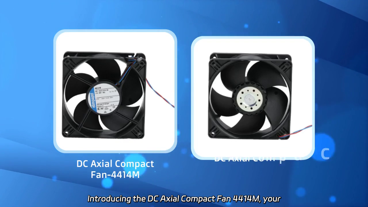 DC Axial Compact Fan 4414M: Efficient Cooling Solution for Electronics and HVAC