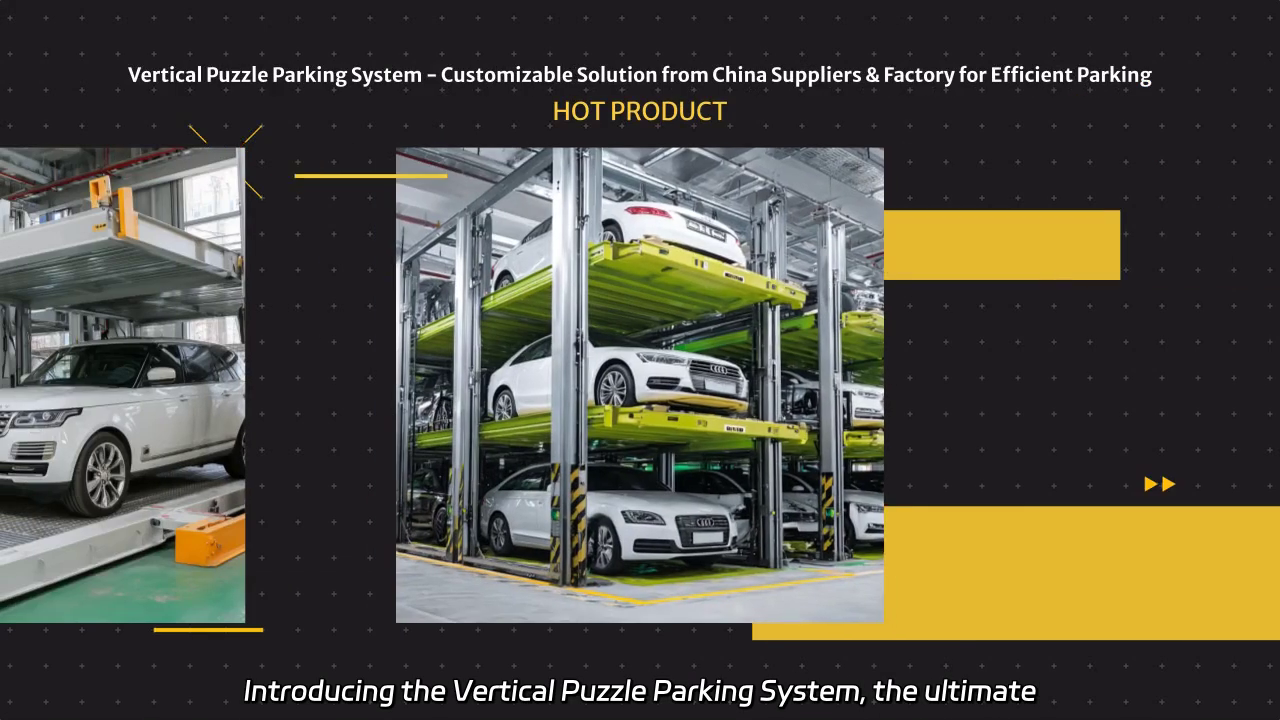 Vertical Puzzle Parking System - Maximize Efficiency with Customizable Solutions