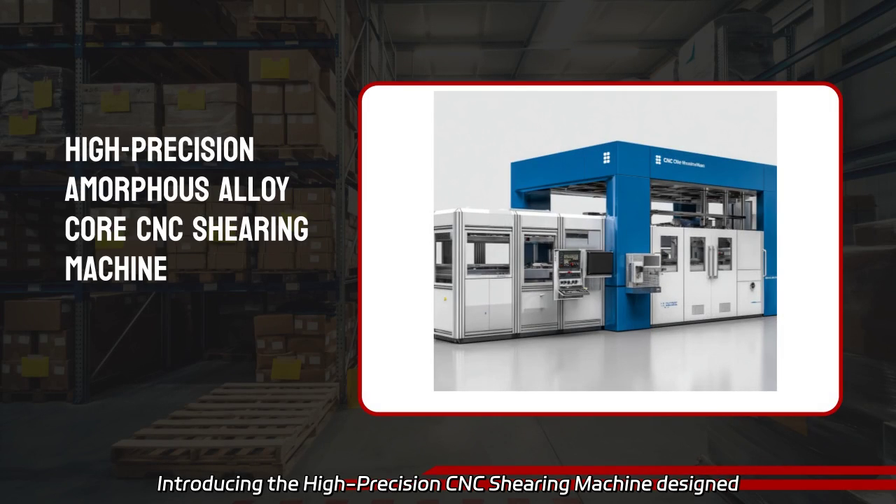 High-Precision CNC Shearing Machine for Amorphous Alloy Cores