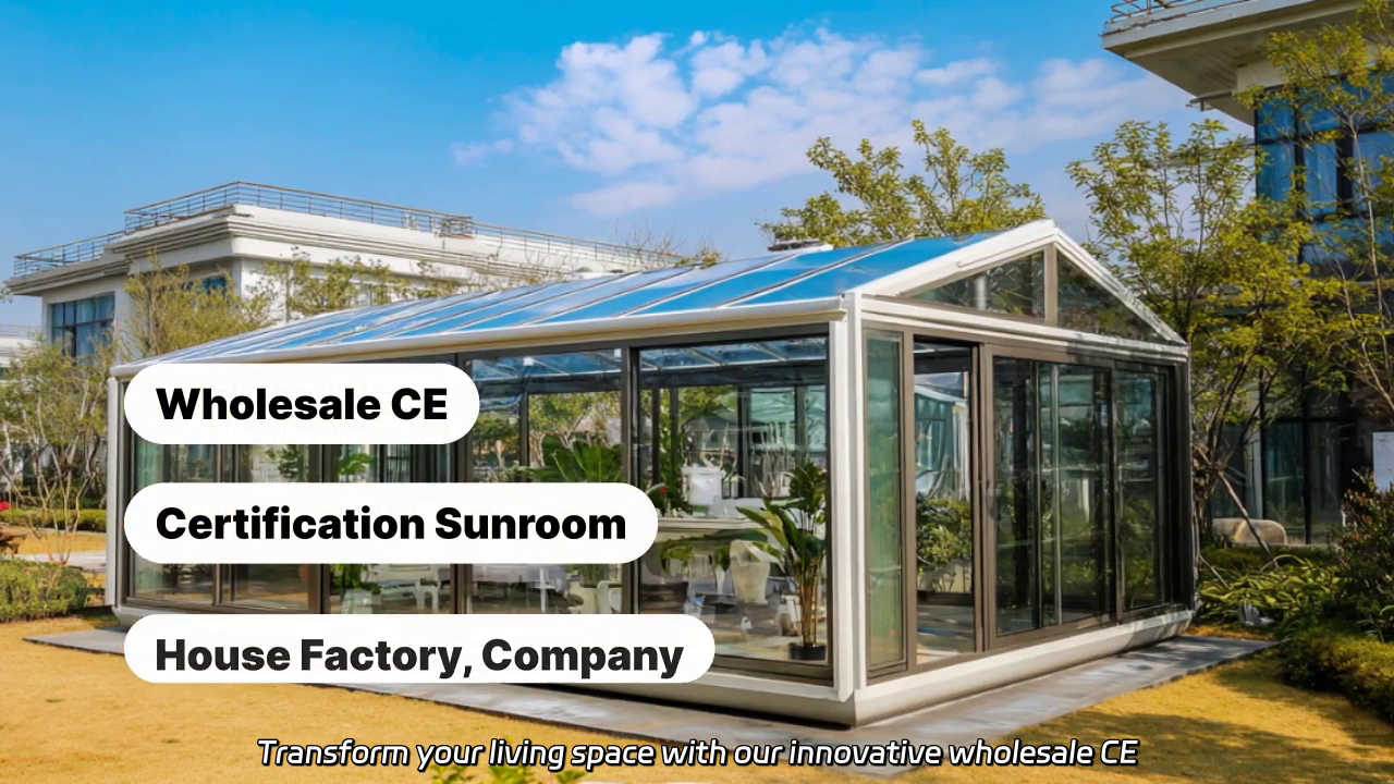 Innovative Wholesale CE Certified Sunroom Solutions