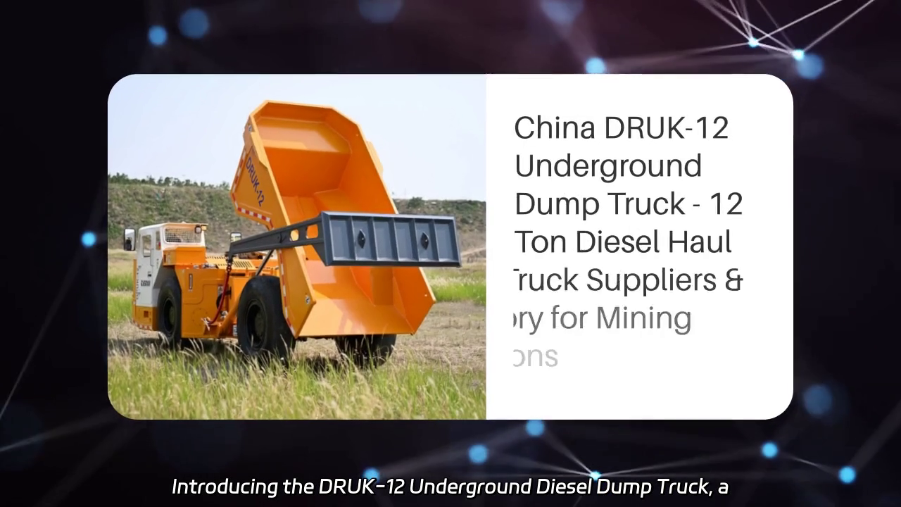 DRUK-12 Underground Diesel Dump Truck Introduction