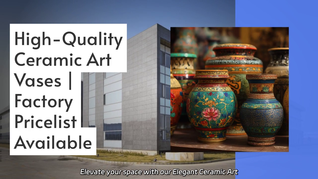 Elegant Ceramic Art Vases Showcase