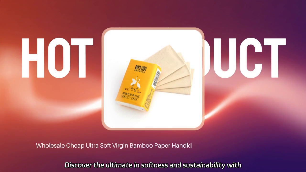 Wholesale Ultra Soft Virgin Bamboo Paper Handkerchiefs