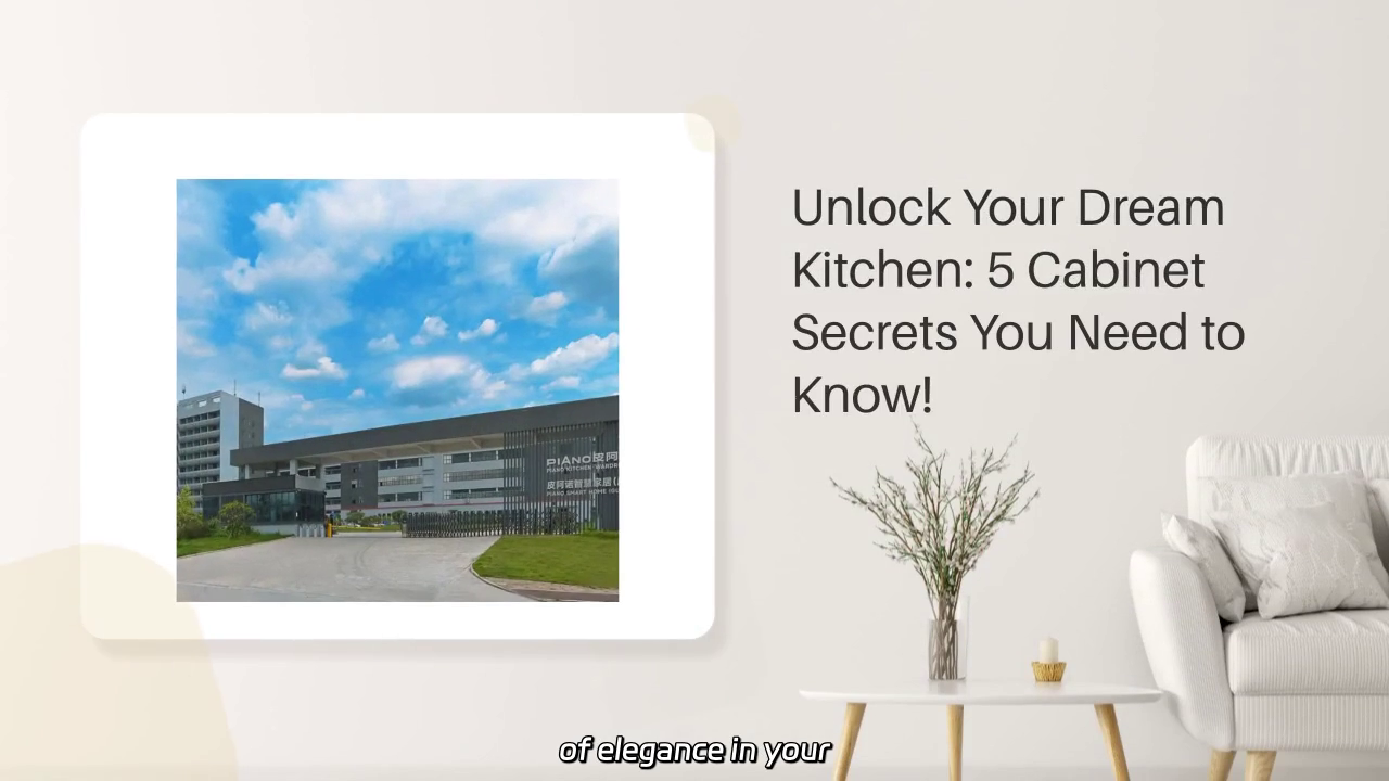 Unlock Your Dream Kitchen: Experience the Fusion of Oriental Aesthetics and Modern Technology