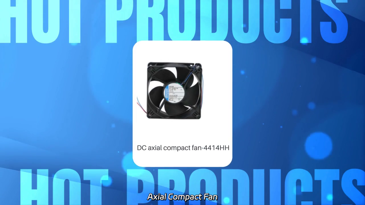 DC Axial Compact Fan 4414HH: Efficient Cooling for Electronics