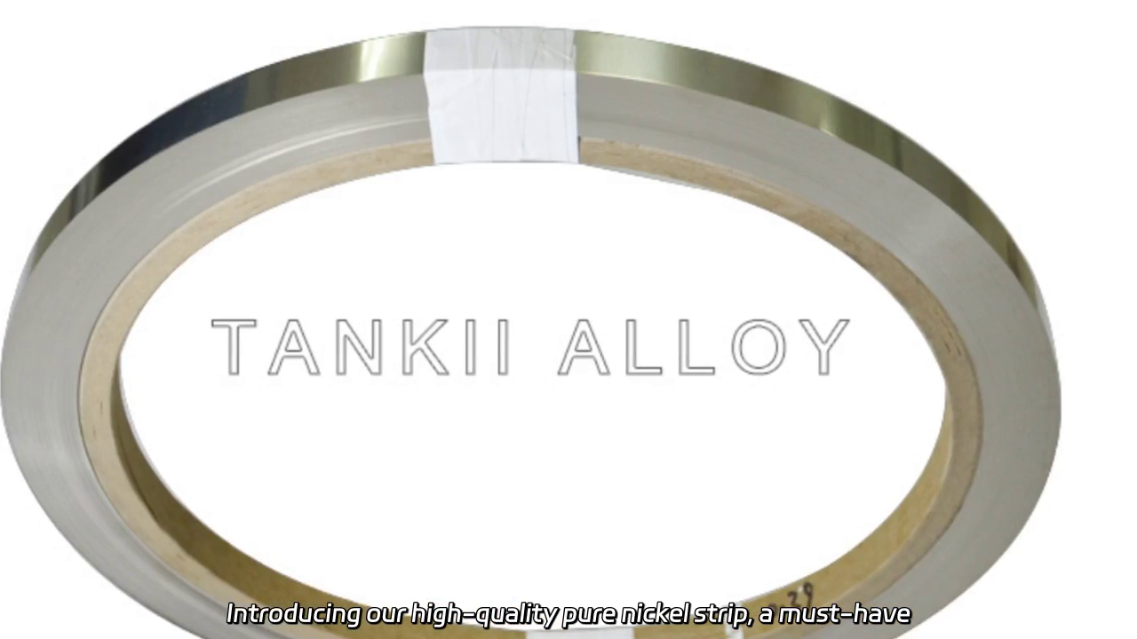 Pure Nickel Strip 2mm Thickness Ni200 for Battery Building
