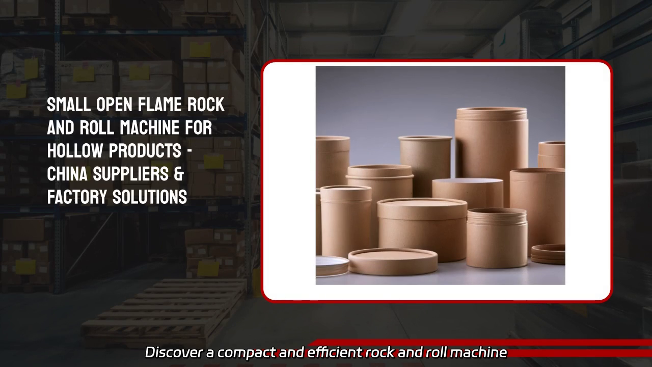 Small Rock and Roll Machine for Hollow Plastic Products | Reliable China Factory Supplier