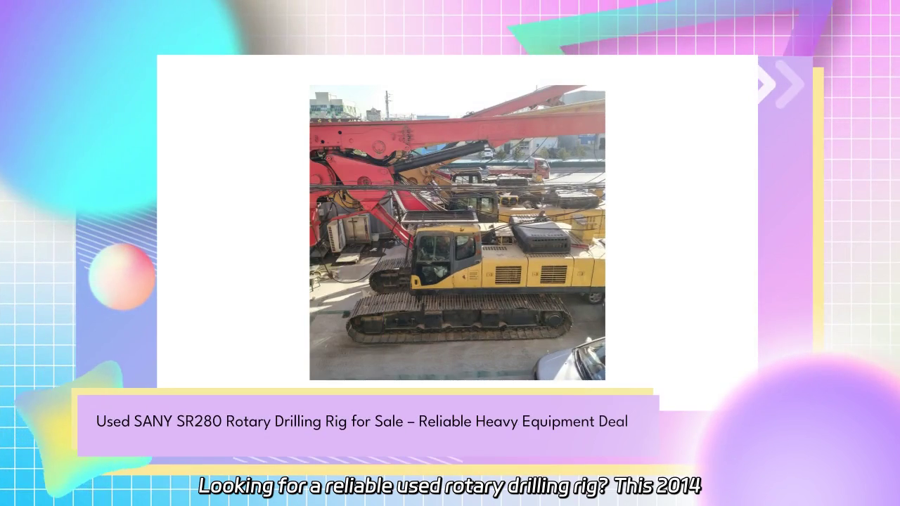 Used 2014 Rotary Drilling Rig for Sale