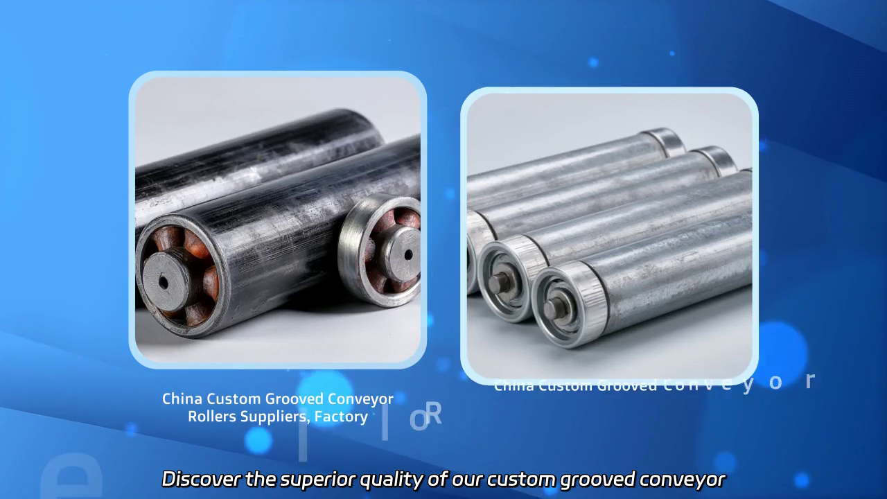Custom Grooved Conveyor Rollers: Quality Manufacturing and Supply