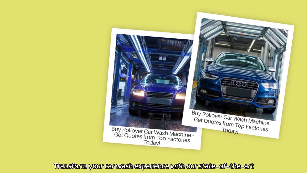 Revolutionize Your Car Wash with Our Advanced Rollover Machine