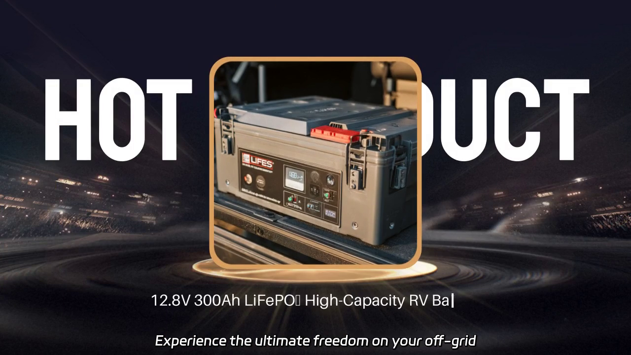 Ultimate Freedom: 12.8V 300Ah LiFePO₄ RV Battery for Off-Grid Adventures