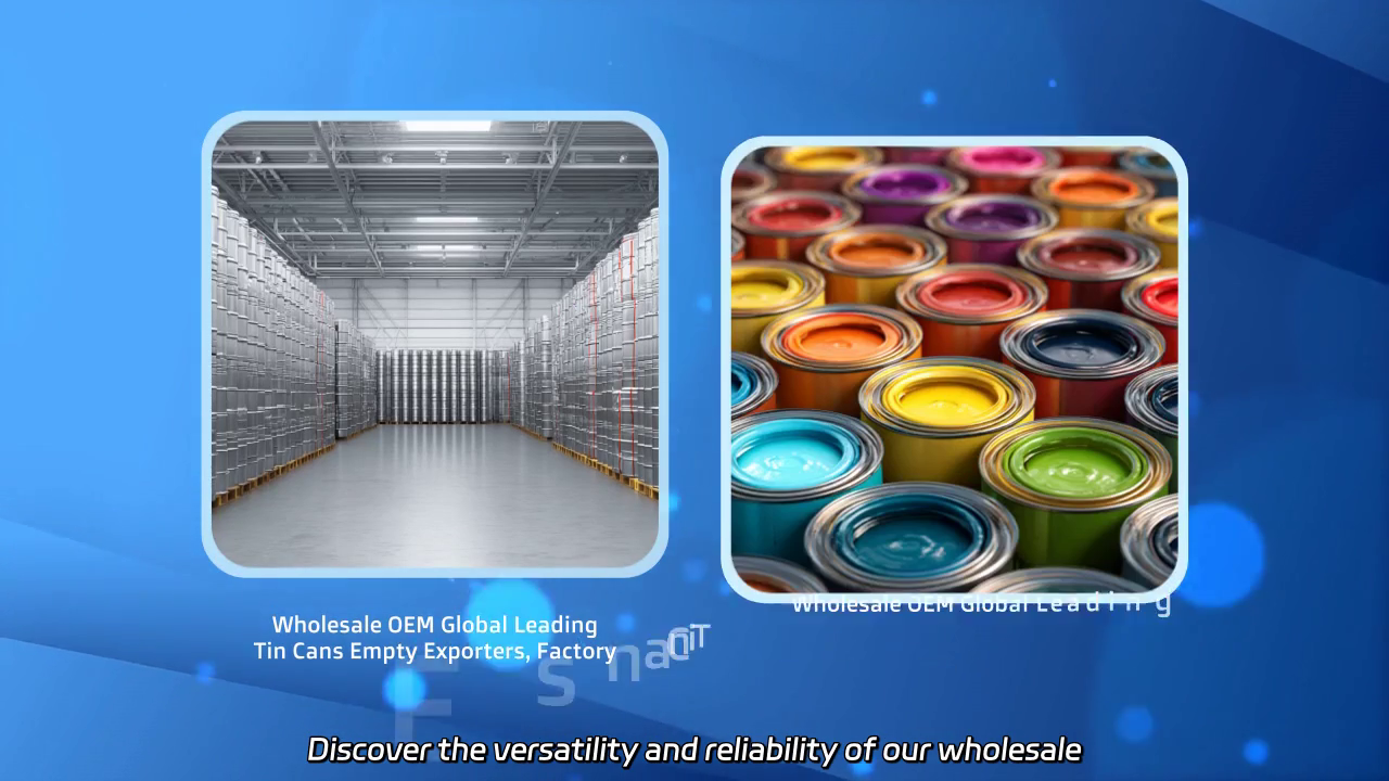 Wholesale OEM Global Leading Empty Tin Cans for Export