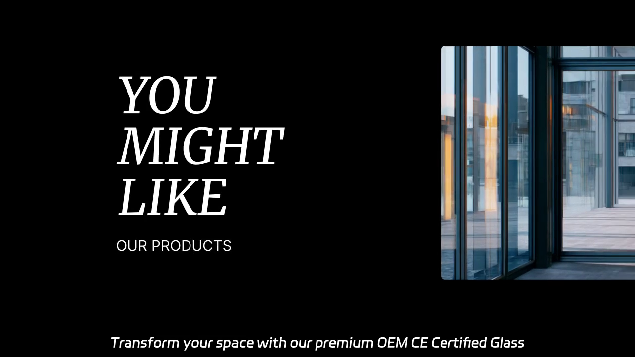 OEM CE Certified Glass Doors: Quality Manufacturing for Your Space