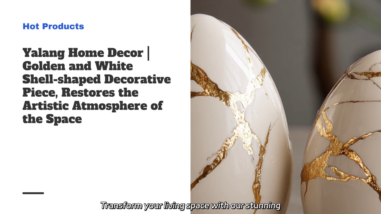 Elegant Shell-shaped Decor Piece