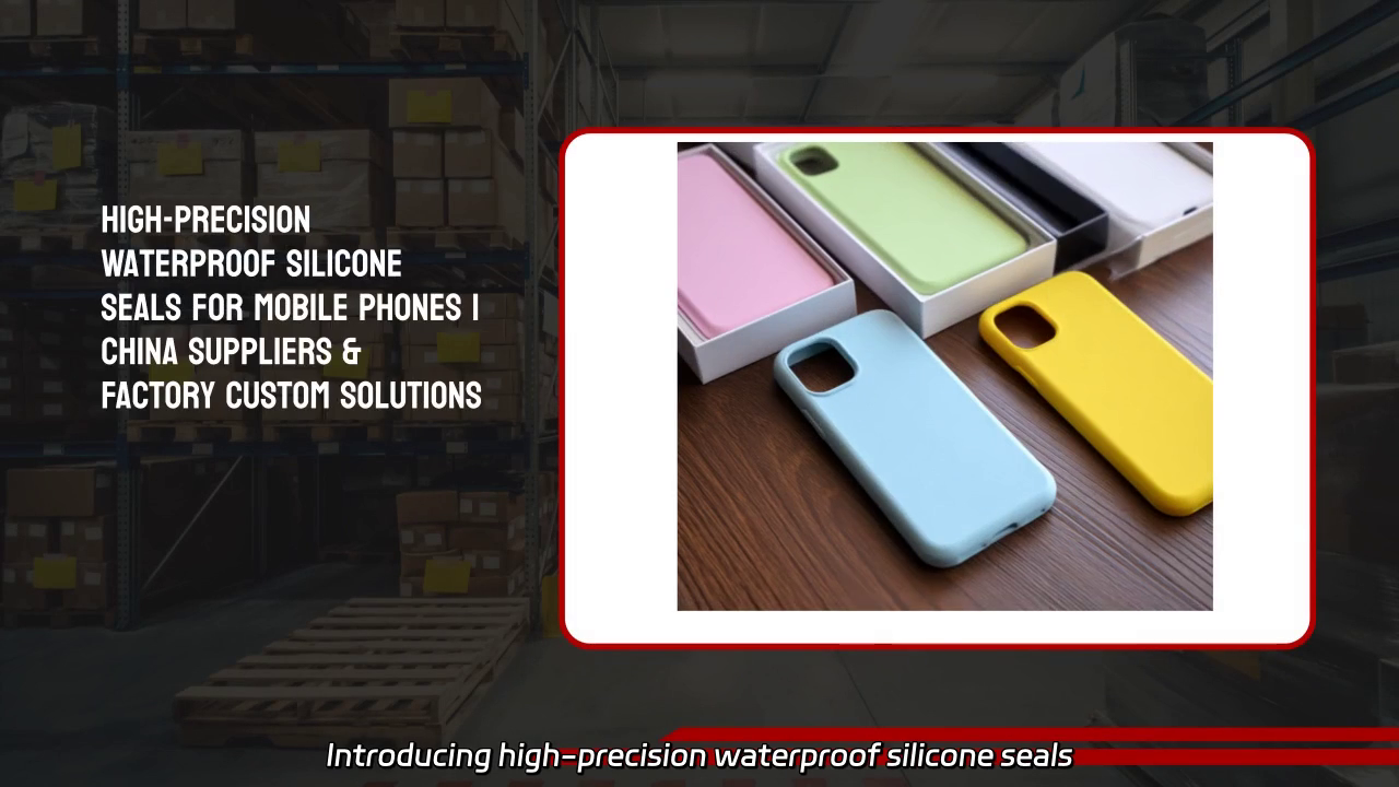 High-Precision Waterproof Silicone Seals for Mobile Phones