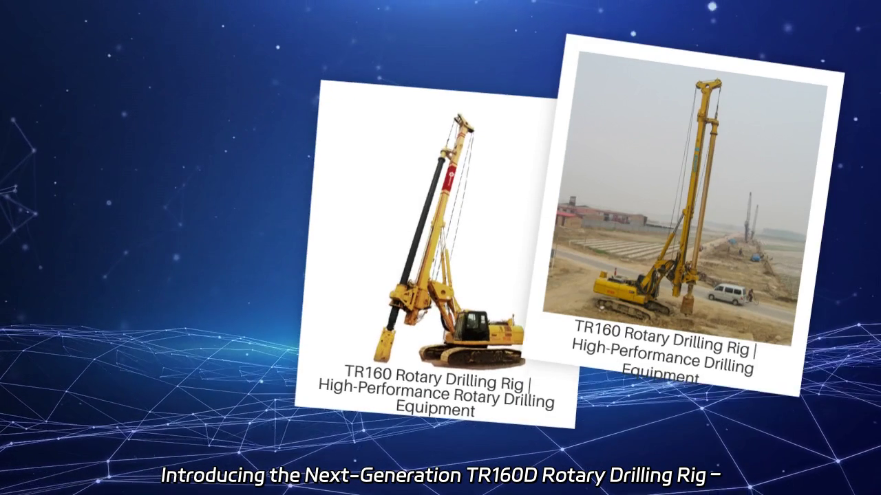 Next-Generation TR160D Rotary Drilling Rig: Advanced Performance & Versatile Applications