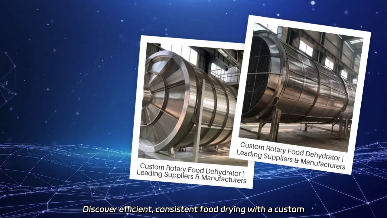 Custom Rotary Food Dehydrator for Efficient Commercial Drying Solutions