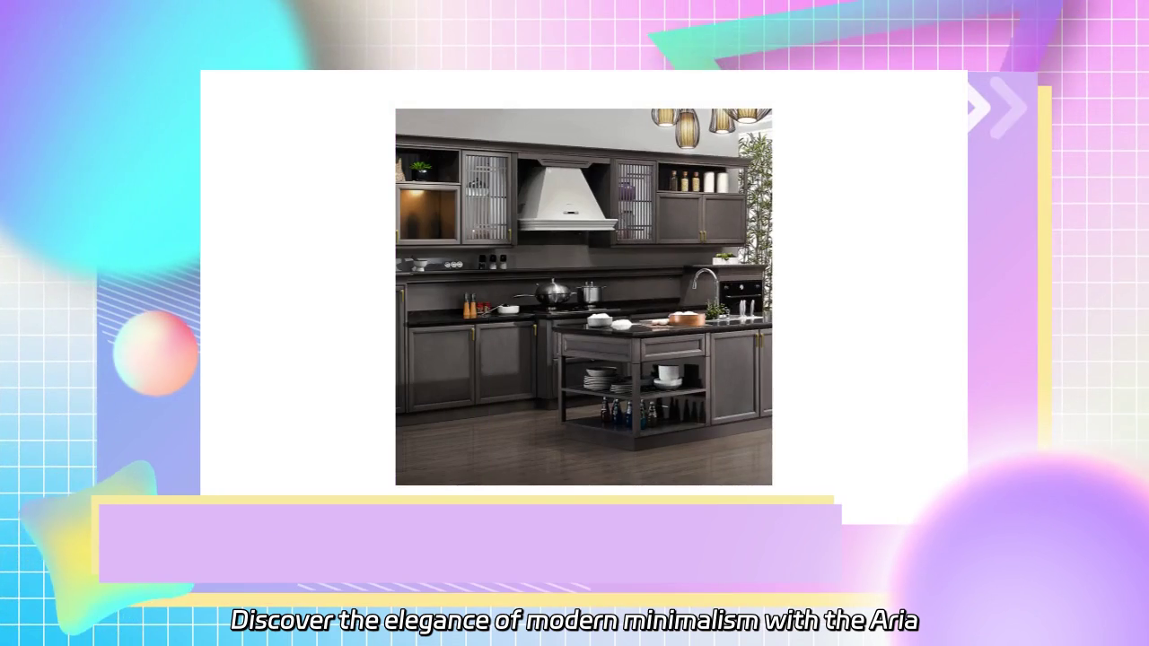 Modern Minimalism: Aria Series - Intelligent Kitchen Design